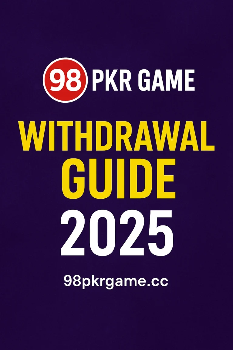 98 PKR Game Withdwral